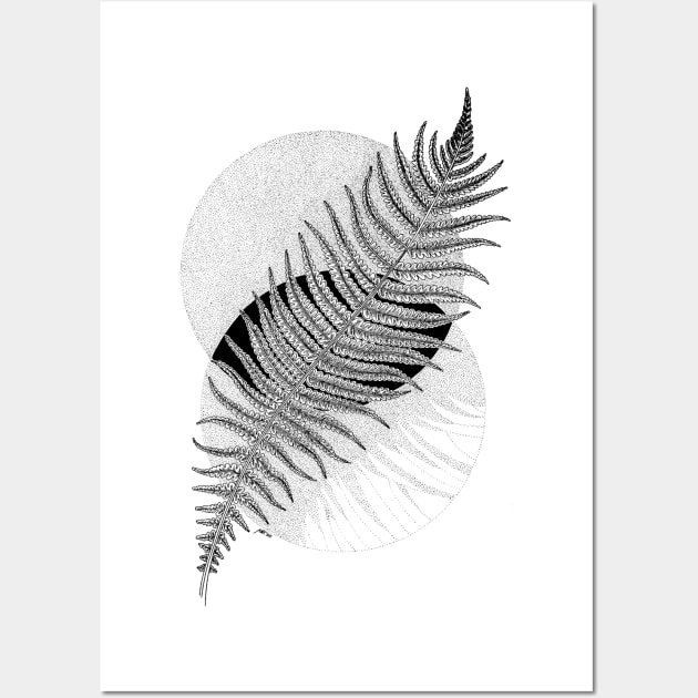 Fern Wall Art by agakubish